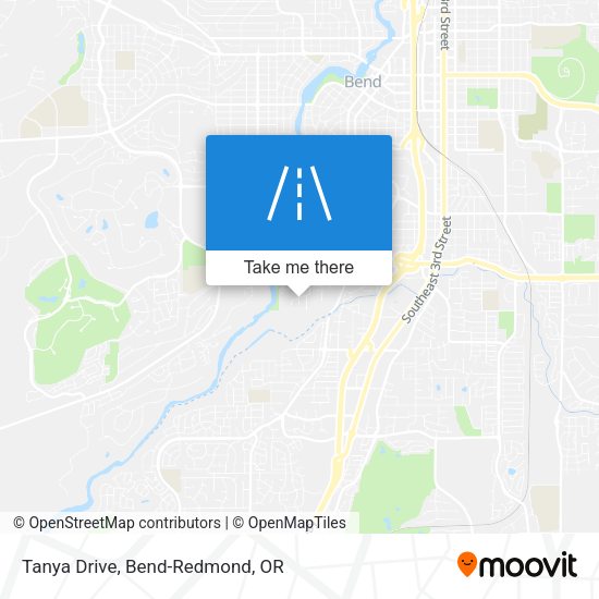 Mapa de Tanya Drive