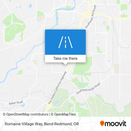 Romaine Village Way map