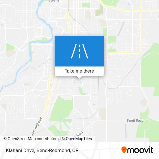 Klahani Drive map