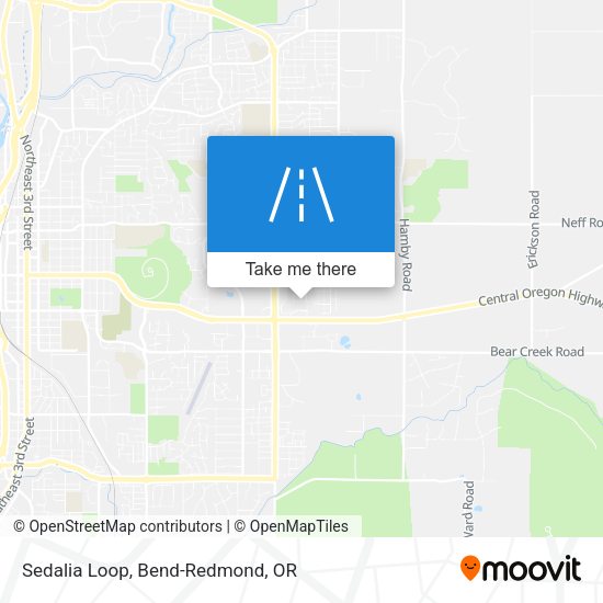 Sedalia Loop map