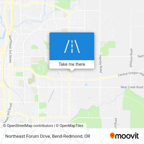 Northeast Forum Drive map
