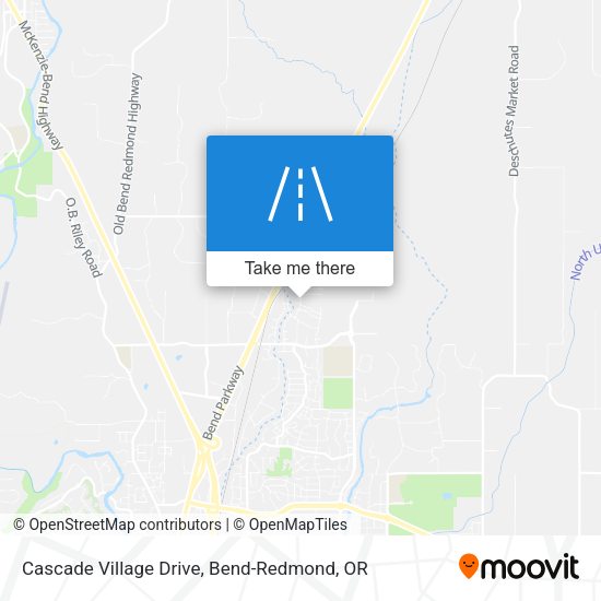 Mapa de Cascade Village Drive