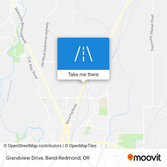 Grandview Drive map