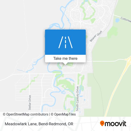 Mapa de Meadowlark Lane