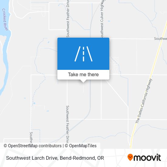 Mapa de Southwest Larch Drive