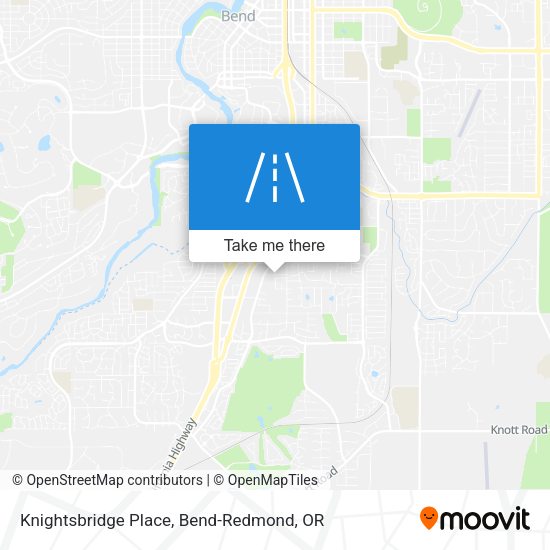 Knightsbridge Place map