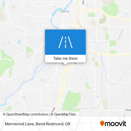 Merriwood Lane map