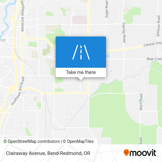 Mapa de Clairaway Avenue