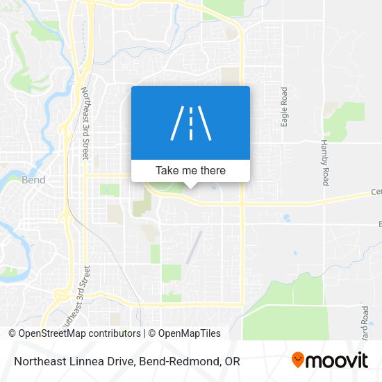 Mapa de Northeast Linnea Drive