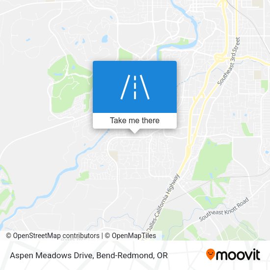 Mapa de Aspen Meadows Drive