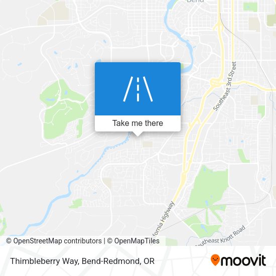 Thimbleberry Way map