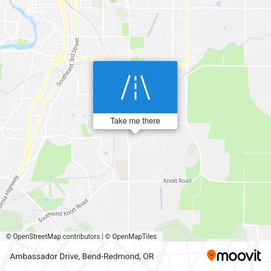 Ambassador Drive map