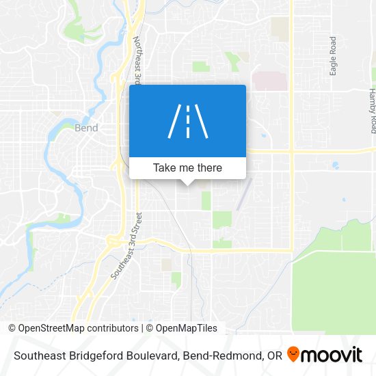 Mapa de Southeast Bridgeford Boulevard