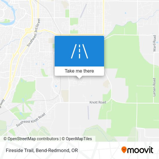 Mapa de Fireside Trail