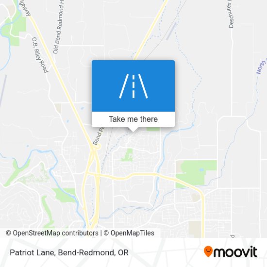 Patriot Lane map