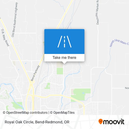 Mapa de Royal Oak Circle