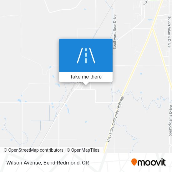 Mapa de Wilson Avenue