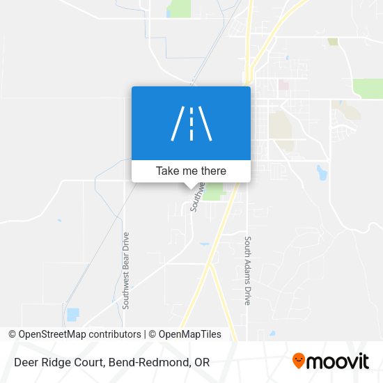 Deer Ridge Court map