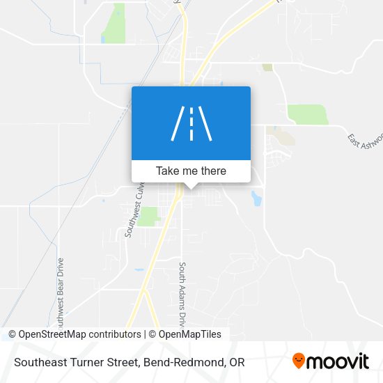 Mapa de Southeast Turner Street