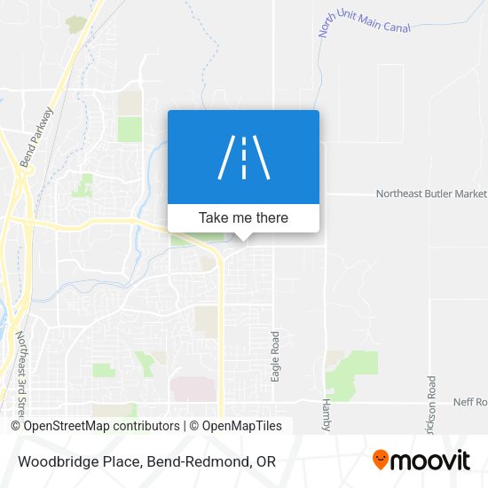 Woodbridge Place map