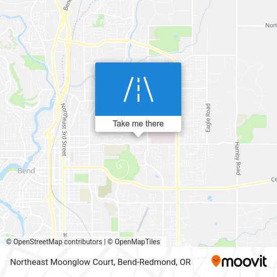 Mapa de Northeast Moonglow Court