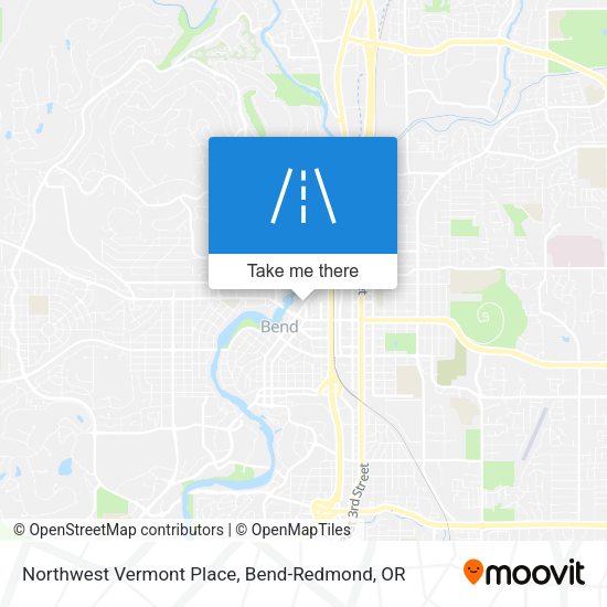 Mapa de Northwest Vermont Place