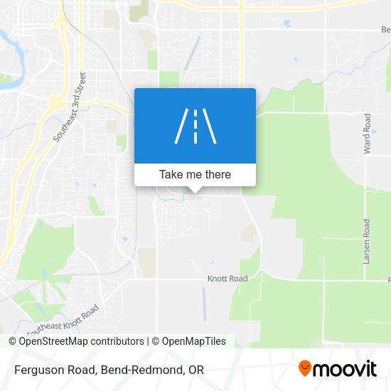 Mapa de Ferguson Road