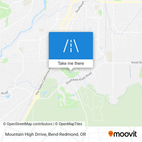 Mapa de Mountain High Drrive