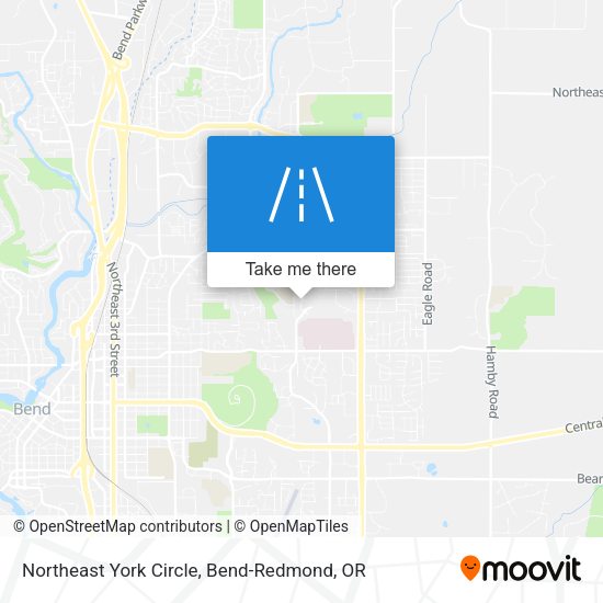 Northeast York Circle map