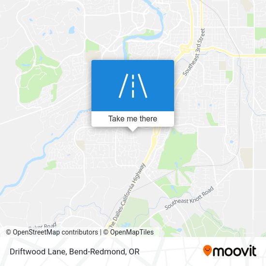 Mapa de Driftwood Lane