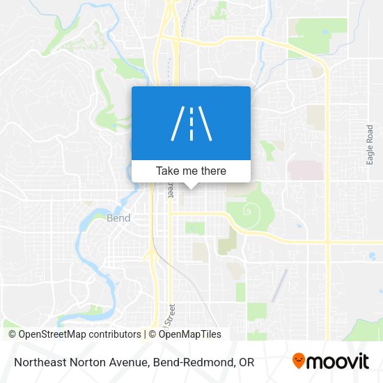 Mapa de Northeast Norton Avenue