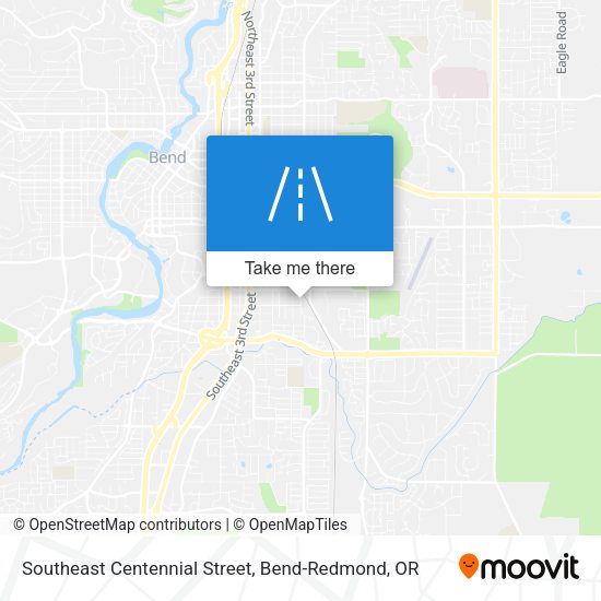 Southeast Centennial Street map