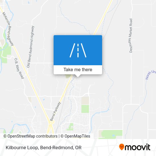 Kilbourne Loop map