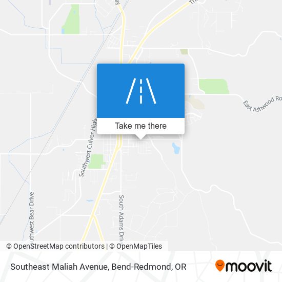 Mapa de Southeast Maliah Avenue