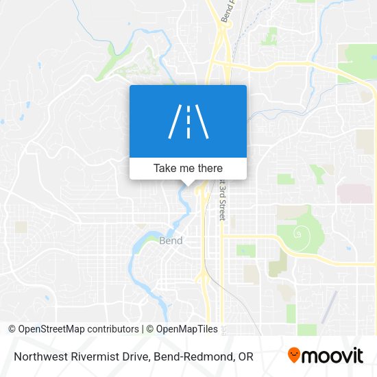 Northwest Rivermist Drive map