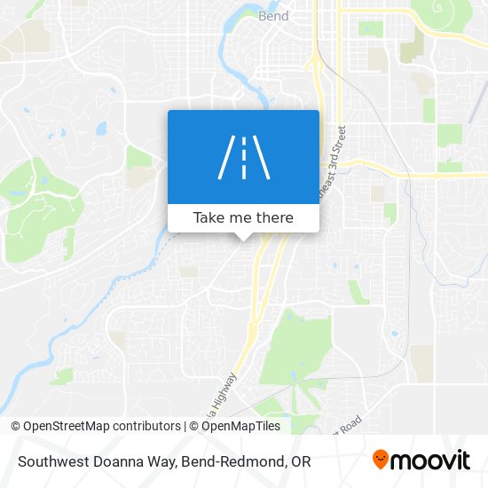 Mapa de Southwest Doanna Way