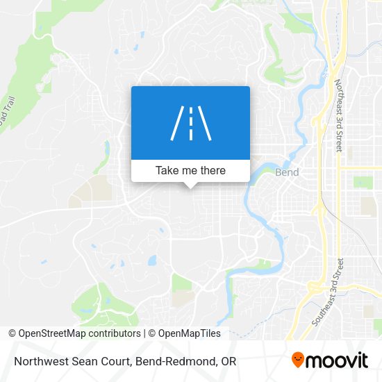 Northwest Sean Court map