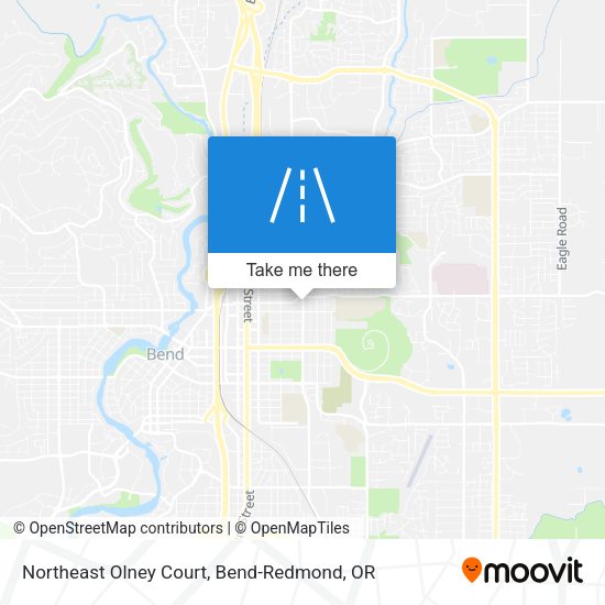 Mapa de Northeast Olney Court