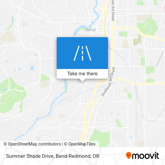 Summer Shade Drive map