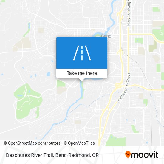 Deschutes River Trail map
