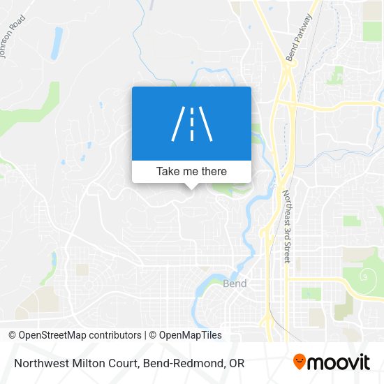 Northwest Milton Court map