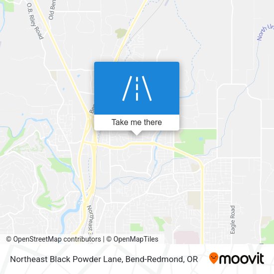 Mapa de Northeast Black Powder Lane