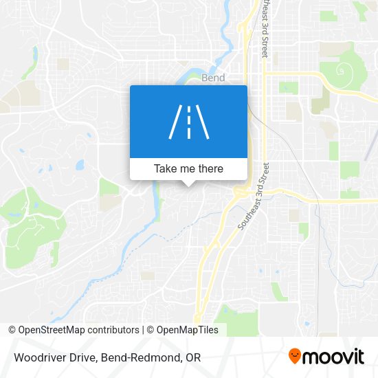 Mapa de Woodriver Drive