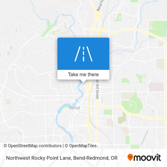 Northwest Rocky Point Lane map