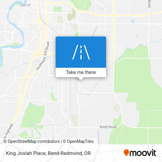 Mapa de King Josiah Place