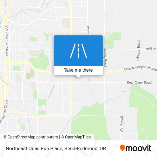 Northeast Quail Run Place map