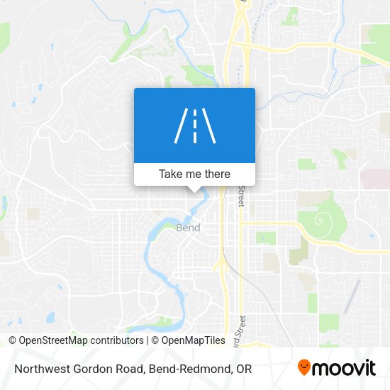 Mapa de Northwest Gordon Road
