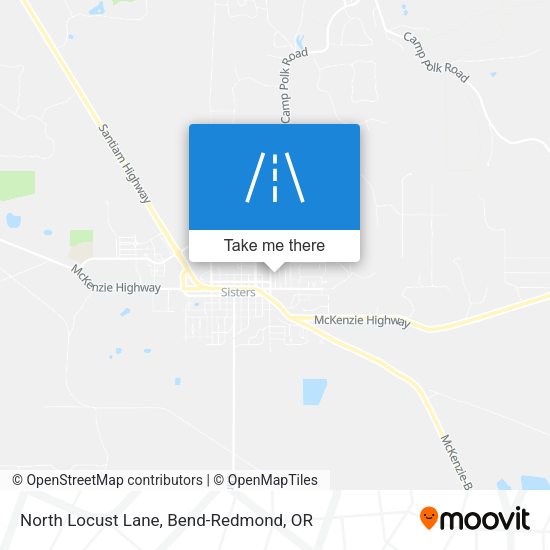 North Locust Lane map