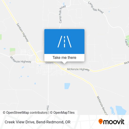 Creek View Drive map