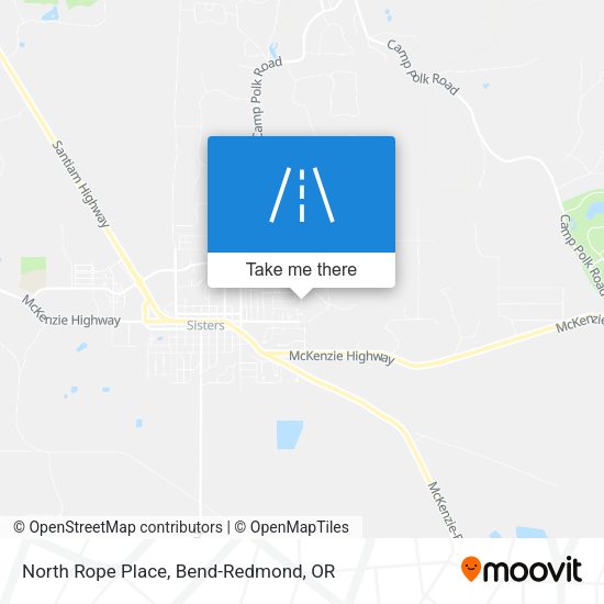 North Rope Place map